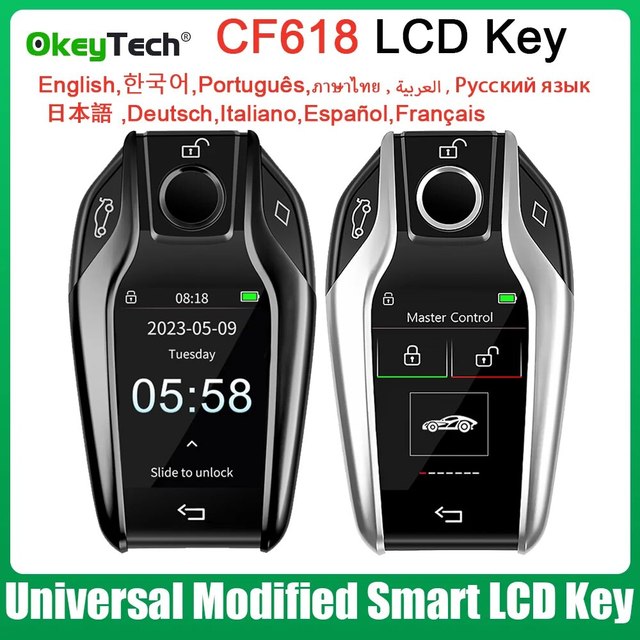 CF618 Universal Modified Remote Smart LCD Key Displey Key